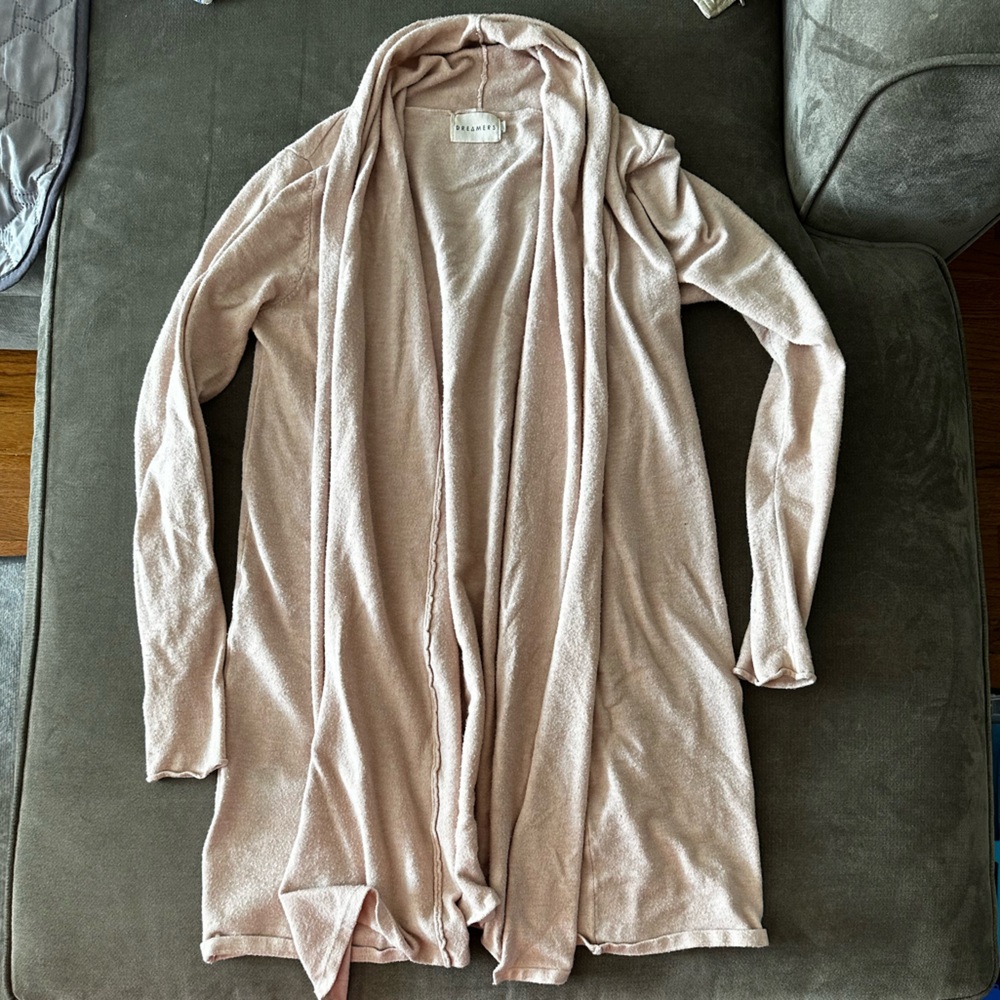 Dreamers Blush Open Cardigan M/L
